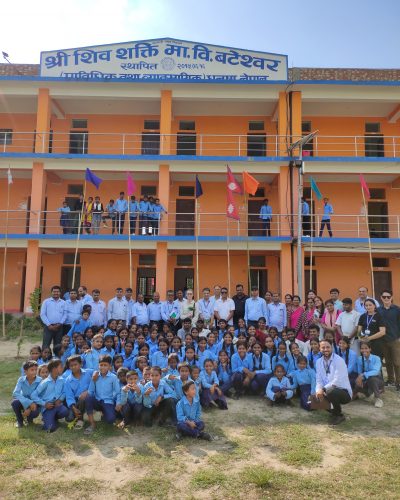 Visit focused on community school education system. Author: Sushil Kumar Sah